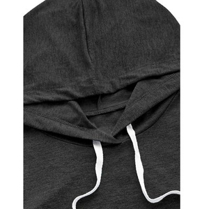 <b>Men</b> Summer Sleeveless Hooded Tank Top T Shirt Athletic Exercise Relaxed Fit Breathable Fabric Comfort Performance - Product Image 2