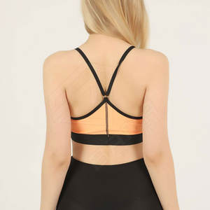 Soutien-gorge de sport sans couture de haute qualité avec soutien moyen soutien-gorge de fitness à une épaule personnalisé élastique et caractéristiques de taille supérieure - Product Image 5