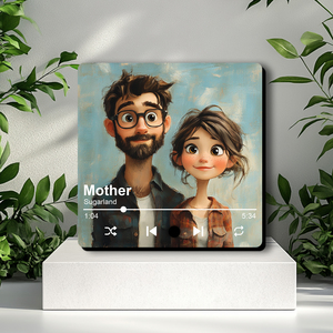 Nam châm tủ lạnh âm nhạc cổ điển tùy chỉnh EffiPrint được cá nhân hóa với văn bản ảnh của bạn Hoàn hảo để trang trí tủ lạnh của bạn - Product Image 5