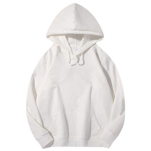 2025 vente en gros de haute qualité unisexe coton sweat à capuche logo personnalisé multicolore blanc hommes basiques Hoodir - Product Image 5