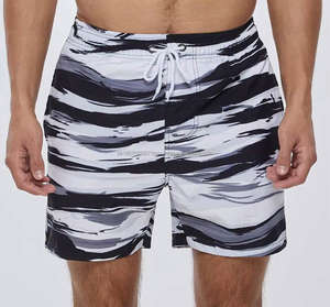 Shorts de bain décontractés pour hommes, séchage rapide, imprimés par sublimation, fabriqués en usine BSCI - Product Image 4