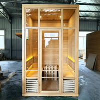 Cabina de Sauna Tradicional Profesional de Alta Gama para Hoteles, Resorts y Clubs Comerciales con Generador
