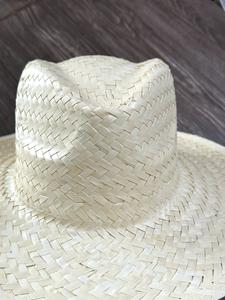 Sombrero de Paja Natural, Sombrero de Hoja de Palma Edward, Sombreros de Paja Panamá, Texas, Sin Cinta Incluida, Precio Económico, Venta al por Mayor a Granel - Product Image 4