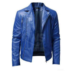 Pakistan Made Best Quality Men Leather <b>Jacket</b> Genuine Leather Men <b>Jacket</b> For Best Online Sale Sale - Product Image 1