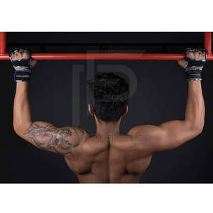 Guantes de Fitness de medio dedo para hombre, ligeros, transpirables, antideslizantes, para gimnasio, con nuevo diseño para deportes de levantamiento de pesas - Product Image 5