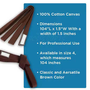 Cinturón de Artes Marciales Bjj de Alta Calidad, Cinturón de Artes Marciales Bjj del Mejor Material, Cinturón de Artes Marciales Bjj para Venta en Línea - Product Image 5