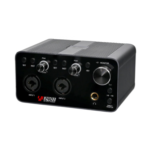 Card âm thanh ghi âm 2 kênh, giao diện âm thanh <span class=keywords><strong>USB</strong></span> 2 vào 2 ra, dành cho giọng hát, nhạc cụ, podcast và phát trực tuyến - Product Image 1