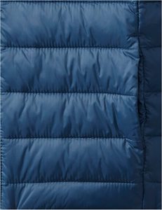 Chaqueta Acolchada de Invierno para Hombre, con Capucha, Cuello Alto, Estilo Urbano, 100% Poliéster, Relleno de Algodón, Cierre Frontal con Cremallera - Product Image 3