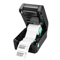 Imprimante d'étiquettes de bureau haute performance série TX210 avec écran TFT 3,5 pouces, centrage automatique du support d'étiquettes, USB/Ethernet/RS232, en stock
