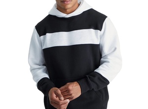 Conjunto Deportivo Personalizado para Hombre, con Franjas Laterales Estampadas, Texto Personalizado, Sudadera con Capucha y Pantalones Deportivos - Product Image 2
