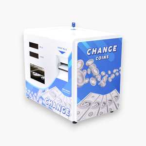 MV-101 BW Blanco, Cambiador de Monedas/Token de Carga Trasera, Convertidor de Billetes a Token para Máquinas Recreativas - Product Image 1