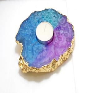 ขายส่งชาแสงอาเกตเชิงเทียนคริสตัลหินอาเกตเชิงเทียนหลายสีเชิงเทียน - Product Image 3