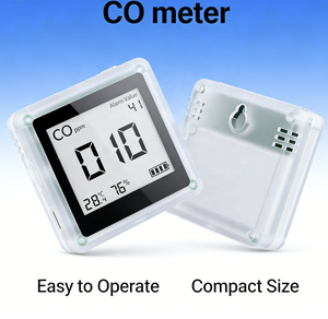 Popüler Taşınabilir Sıcaklık Nem Wifi Hava Kalitesi Monitörü Akıllı CO2 Ölçer PM2.5 Dedektörü CO2 Sensörü Giyilebilir - Product Image 2