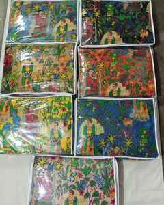 Premium Vintage Cotton Printed Quilted <b>Bedcover</b> set Work Decorative <b>Bedcover</b> Bohemian Bedspread Hotel Use Soft - Product Image 1