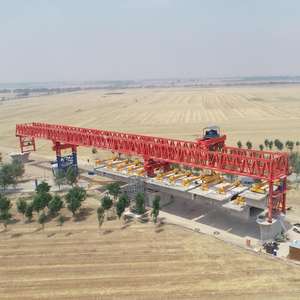 نظام هندسي بحري قوي للتجميع القطاعي الثابت مع علبة تروس آلية لإنشاء الموانئ بسعة 300-800 طن - Product Image 1