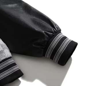 Vente en gros manteau zippé à couverture complète veste universitaire style homme ensembles de mode vestes boutonnées quantité grande taille - Product Image 6