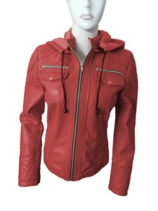 OEM Women's Genuine 100% Sheep Skin Leather Jacket Premium Quality Custom Design Breathable Leather Jacket - Product Image 2