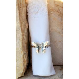 Anillos de Servilleta de Metal Modernos y Elegantes de Estilo Real, Diseño de Tendencia, Ecológicos, Hechos a Medida, Regalos para Mesa de Comedor, Precio Económico - Product Image 4