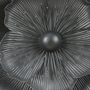 Acentos de pared de Metal en forma de flor de buena calidad de diseño antiguo para la sala de estar del hogar y la decoración del Hotel - Product Image 3