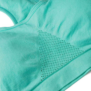 2025 nouveauté soutien-gorge de sport pour femmes sur mesure vêtements de sport respirants avec Logo avant meilleur prix pas cher - Product Image 3