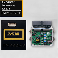 Émulateur ITCARDIAG IM118 Immo Off SQU pour VAG/Mercedes/Renault/BMW/Fiat V96 Mise à Jour avec Groupe PSA et Transpondeur de Clé 4C