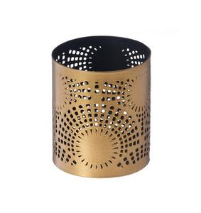 Porte-bougie en métal vintage royal conçu pour les espaces décoratifs avec un style distinctif et une éclairage chaleureux des bougies - Product Image 5