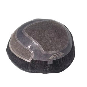Toupee para Hombre Taz Hair, Peluca de Cabello Humano 100%, Densidad Cruda 60%-150%, Cabello Indio Remy, Resistente al Agua, Ondulado - Product Image 2