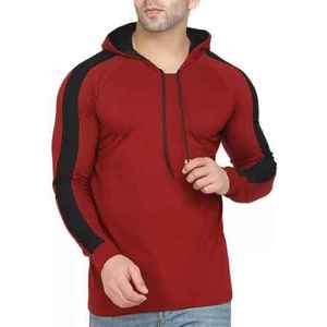 Sweat-shirt à capuche vierge en coton 100% de haute qualité à prix abordable, avec poche brodée personnalisée, anti-plis, pour l'hiver, vêtement de sport - Product Image 1