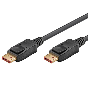 Cavo DisplayPort 2.1 certificato VESA 16K@60Hz DSC 80 Gbit/s con bloccaggio 1 m - Product Image 1