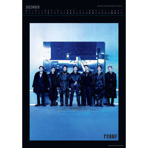 Calendario de Pared DIN A3 Edición Deluxe BTS 2024, Planificador de Mesa, Marco de Fotos Impreso para Calendario BTS, para Fans de BTS - Product Image 2