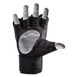 Cómodos guantes MMA con diseño de dedo abierto para artes marciales y entrenamiento físico Guantes MMA PU Premium - Product Image 3