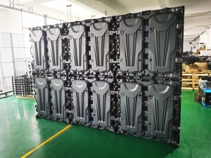 P4mm 960x960 LED hiển thị ánh sáng màn hình đúc nhôm tủ chống thấm ngoài trời cẩu/lắp đặt cố định - Product Image 2