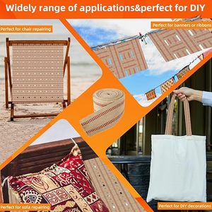 Market Best Quality Pure Eco Friendly Nursery Tape Jute Burlap Hessian Fabric Tape for <b>Wrap</b> Plant and <b>Furniture</b> From Bangladesh - Product Image 5