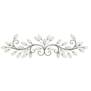 Dernier design de fleurs, nouveaux accents muraux décoratifs Accessoires de maison en forme de fleur en métal Art mural avec verre Décors élégants pour la maison - Product Image 5