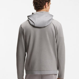 Sudadera con Capucha Transpirable para Hombre con Cierre de Cremallera, Estilo Informal, 2026, Material de Poliéster/Algodón de Alta Calidad, Color Sólido, Precio al por Mayor - Product Image 6