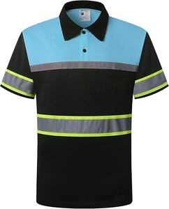 เสื้อเซฟตี้ลายทางทันสมัย ทนไฟและป้องกันไฟฟ้าสถิตย์  เสื้อผ้าเซฟตี้ตามมาตรฐาน  ขนาดสั่งตัดได้ - Product Image 4