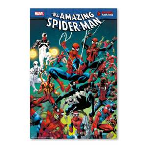 Modern Marvel Spider-Man <b>Poster</b> Collage Design Style Wall Art Made of Paper - Product Image 1