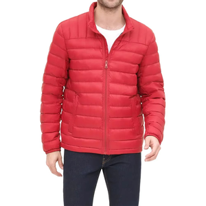 Factory Manufacture New Arrival Hooded <b>Canvas</b> Long Sleeves Men Bubble Jacket Customized Wholesale - Product Image 2