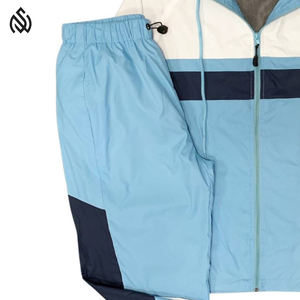 Conjuntos cortavientos elegantes para adultos en tela de nylon Precio al por mayor Conjuntos de dos piezas de tendencia Conjuntos de prendas de vestir - Product Image 5