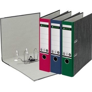 Leitz Eco-friendly A6 Paperboard File <b>Folder</b> with Recycled Paper Outer Lamination & 80mm DIN <b>A4</b> Binder - Product Image 6
