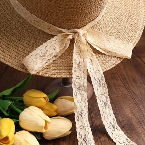 Trắng Ren Ribbon 28y Đàn Hồi Ren Trim Mô Hình Cổ Điển Trim Cho Hàng Thủ Công Quà Tặng Gói Hoa Thiết Kế May - Product Image 6