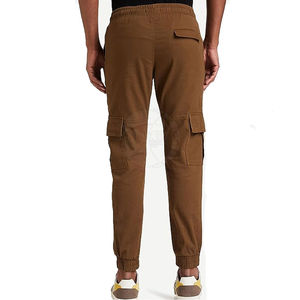 Pantalon Cargo Design Personnalisé Vente en Gros Pantalon de Survêtement Cargo Noir 100% Coton Multi Poche Pantalon pour Homme Pantalon à la Mode pour Homme - Product Image 2