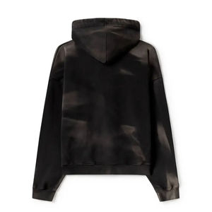 เสื้อฮู้ดดี้โอเวอร์ไซส์ผ้าฝ้าย 100% สำหรับผู้ชาย ล้างสีแบบแอซิดวอช ราคาสมเหตุสมผล เสื้อฮู้ดดี้ผ้าฝ้ายน้ำหนักเบาสำหรับผู้ชาย ล้างสีแบบแอซิดวอช มีจำหน่าย - Product Image 4