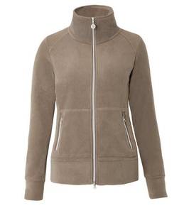 QHP, ropa deportiva impermeable para mujer, chaqueta de nailon para carreras con estampado de lana, talla XL para adultos - Product Image 3