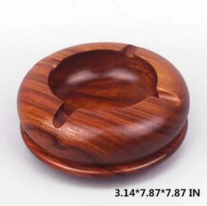 EW-Cenicero de madera de alta calidad para el hogar y la Oficina, bandeja para el hogar, interior y exterior - Product Image 2