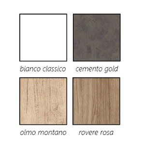 Meuble-vasque en céramique avec poignée rainurée, accessoires de salle de bain - Product Image 3