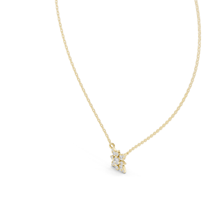 Collar con Colgante de Diamante CVD EF VVS-VS de 0.437 CT, Creado en Laboratorio, Oro de 18K, 14K, Rosa, Amarillo, Blanco, Joyería Fina Elegante - Product Image 6