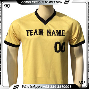 Uniformes de Béisbol Personalizados para Equipos con Colores de Logotipo Personalizables, Tallas, Tela de Alta Calidad, Inspección de Control de Calidad al 100%, Servicios OEM/ODM - Product Image 4