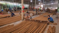 Venta caliente Ecológico 100% Fibra de coco natural COIR CUERDA HILO Bio-Degradable ISO Certificado Longitud personalizada Red de jardín