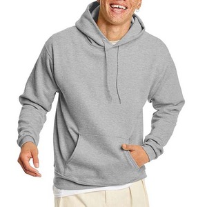Sweat-shirt à capuche surdimensionné en molleton respirant pour homme, 100% coton, avec logo personnalisé imprimé - Product Image 2